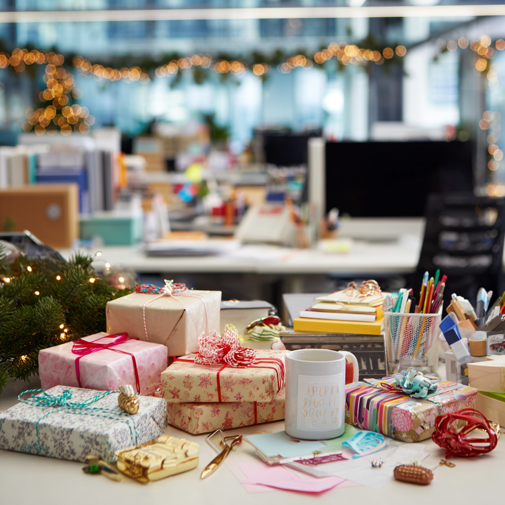 Wichteln im Büro. Was kann ich schenken?