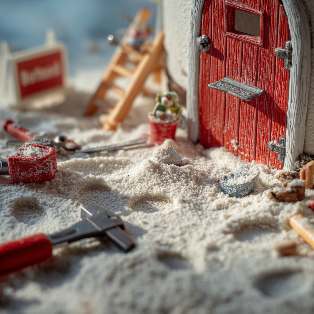 Wichteltür Kinder Advent