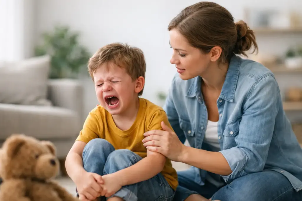 Wutanfall beim Kind begleiten - so geht’s
