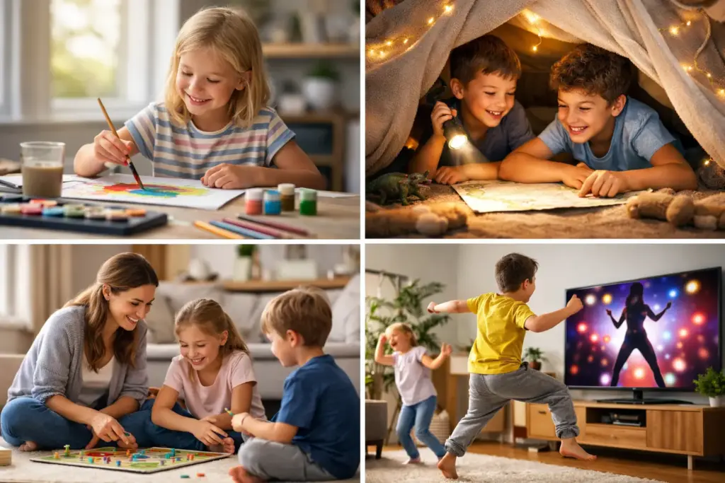 8 Ideen gegen Kinderlangeweile zuhause