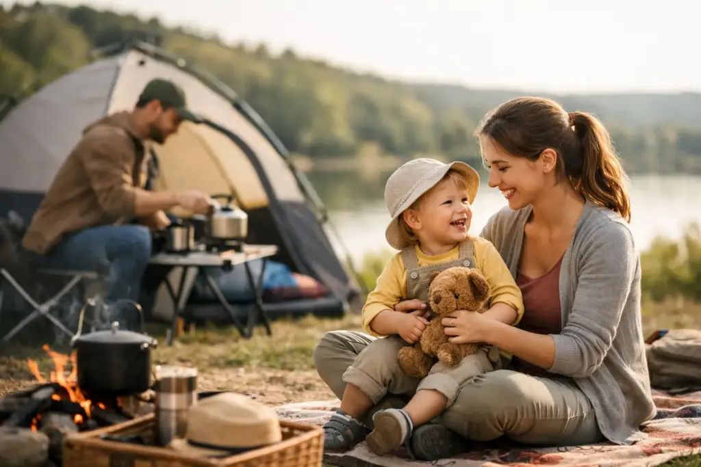 Camping mit Kleinkind planen ohne Stress