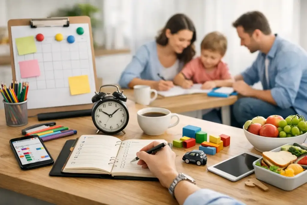 Familienalltag strukturieren - 9 Tipps
