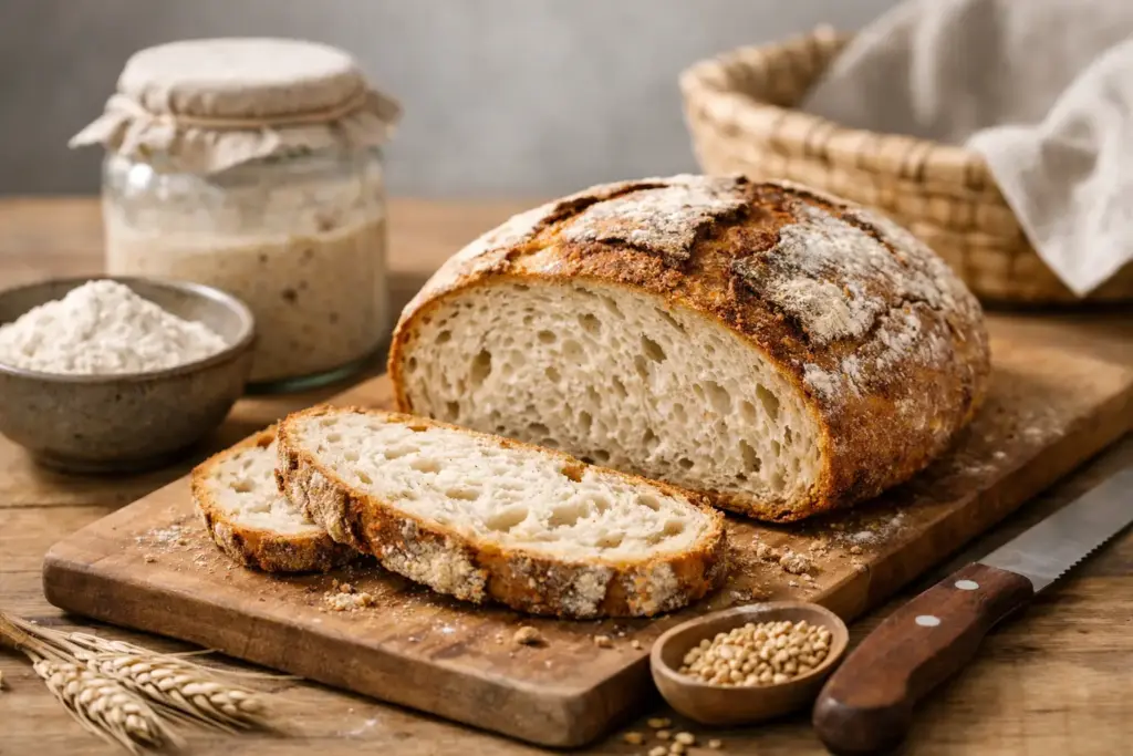 Glutenfreies Sauerteigbrot