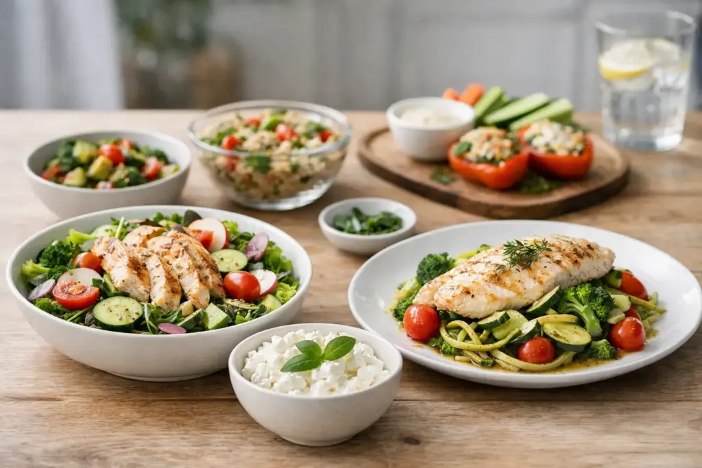 Ideen für ein kalorienarmes Abendessen