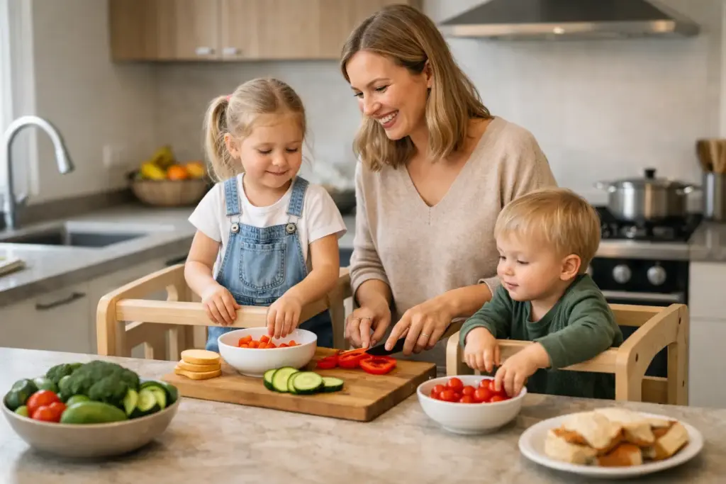Lernturm Küche Familienalltag - Erfahrungen