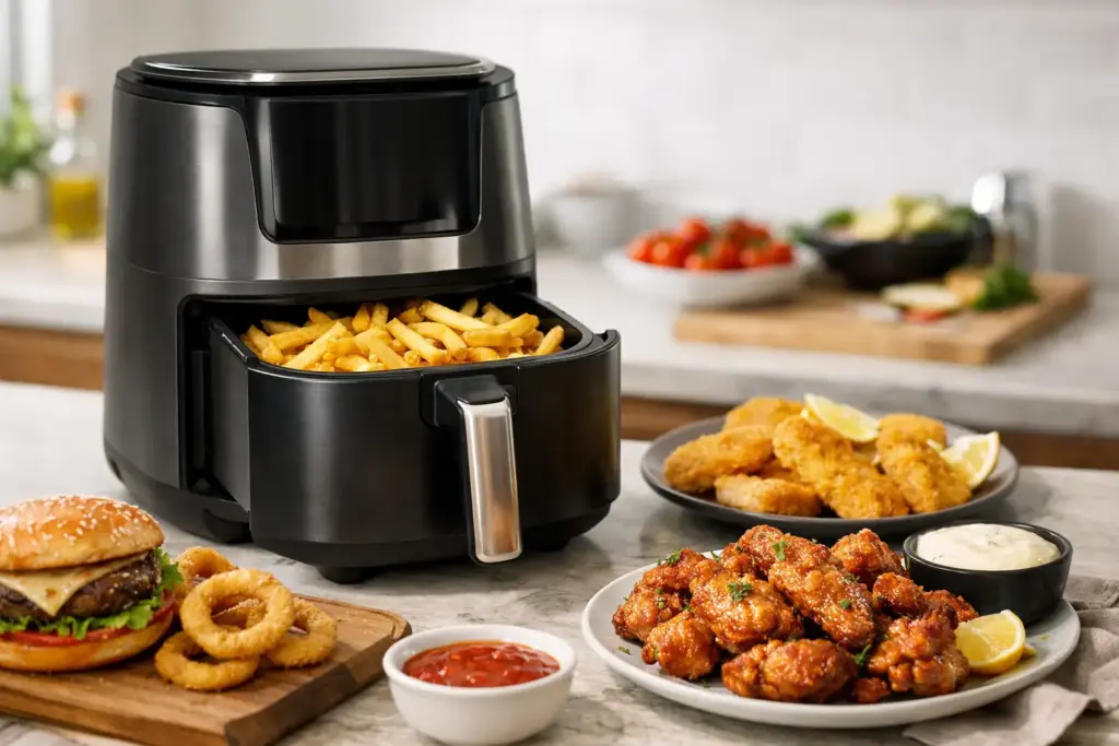 Ninja Airfryer Heißluftfriteuse - schnell lecker