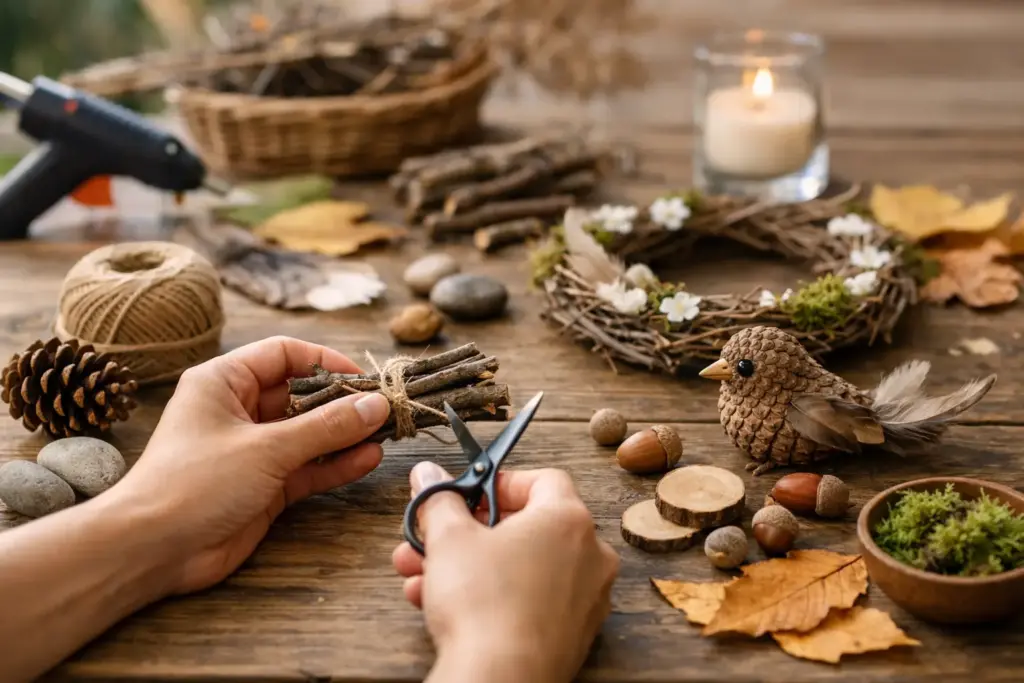Basteln mit Naturmaterialien leicht gemacht